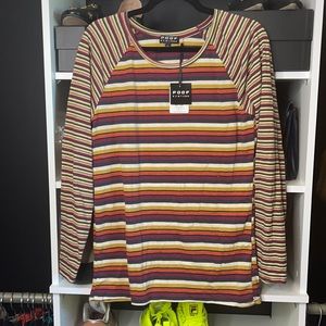 Long Sleeve Striped Shirt